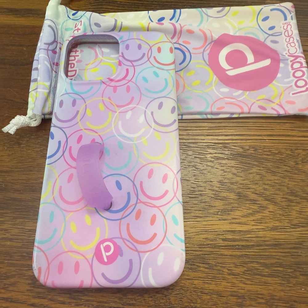 Loopy Case Pastel Smiley Phone Case
